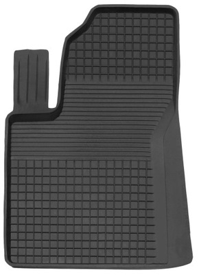 ALFOMBRILLA DE GOMA IZQUIERPARA VOLANTE RANT 2 CM PARA RENAULT TWINGO 2 II 07-14  