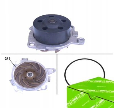 BOMBA DE AGUA VALEO PARA LANCIA DELTA 3 1.8  