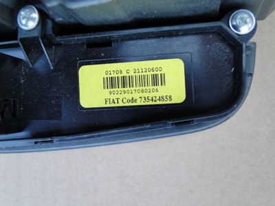 Панель кондиционера обдув ford ka mk2 98618293 фото №1