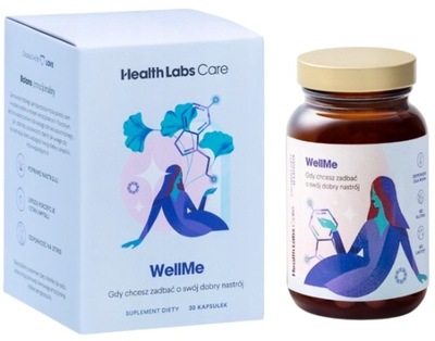 Health Labs WellMe 30kaps Wahania nastroju Różeniec górski PMS Ginko biloba