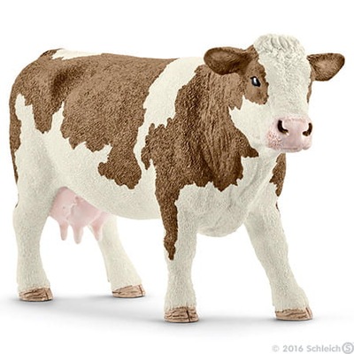 SCHLEICH 13801 Krowa rasy simentalskiej fleckvieh