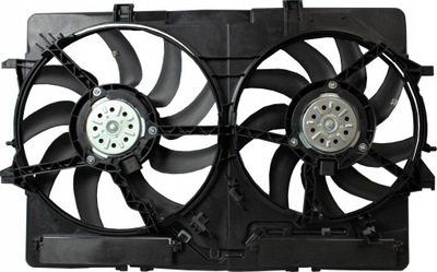 FAN RADIATOR + CASING AUDI A4 B8 08-15  