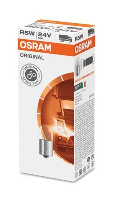 LUZ OSRAM R5W ORIGINAL 24V 1 PIEZA  