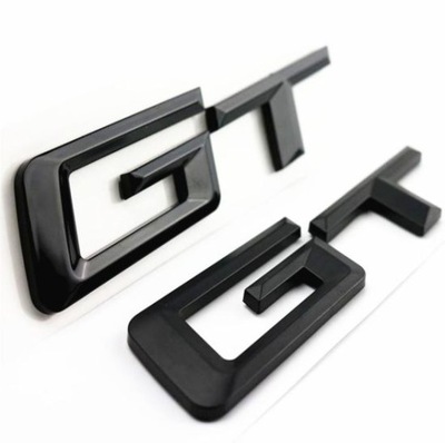 BMW 6 GT INSIGNIA EMBLEMA GRAN TURISMO G32 TAPA DE MALETERO PARTE TRASERA NEGRO LUSTRE  