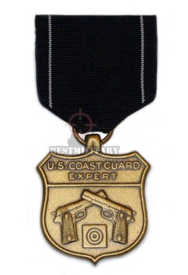 MEDAL USA ARMY COAST GUARD PISTOL EXPERT MEDAL