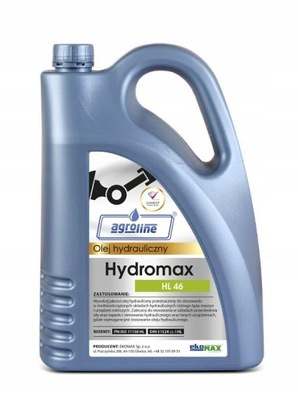 МАСЛО ГИДРАВЛИЧЕСКИЙ AGROLINE HYDROMAX HL-46 HL46 HL 46 5L