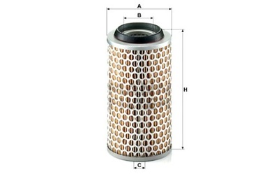 MANN-FILTER ФИЛЬТР ВОЗДУХА MANN TRUCK C1043 1