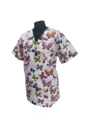 Bluza Medyczna Damska Wzór-62 Rozm. M