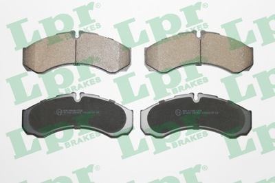 ZAPATAS DE FRENADO PARTE DELANTERA LPR 05P955  