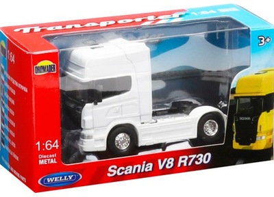 WELLY 1:64 ciężarówka Scania V8 R730 0080
