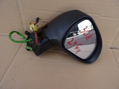 Peugeot 308 зеркало правое 2+6 фото №1