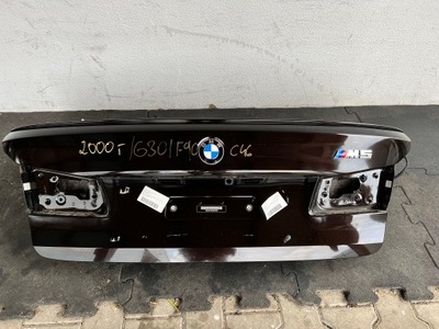 Крышка багажника задняя задняя спойлер bmw 5 g30 f90 цвет c46 фото №1