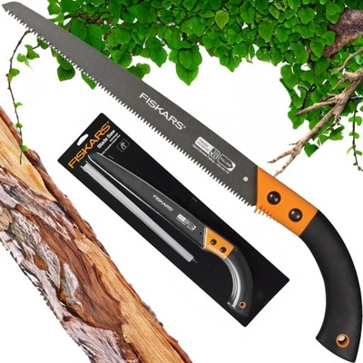 FISKARS PIŁA RĘCZNA OGRODNICZA WZMOCNIONA DO GAŁEZI ŚWIEŻEGO DREWNA 56,5cm