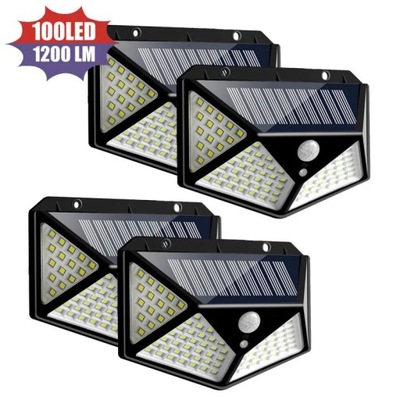 110 LED lampa słoneczna zewnętrzna lampa solarna