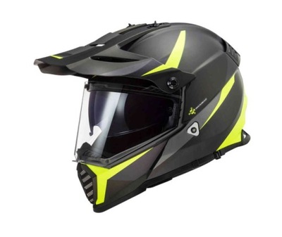 KASK LS2 MX436 PIONEER EVO ROUTER H-V YELLOW 3XL