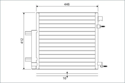 VALEO 822578 CONDENSADOR  