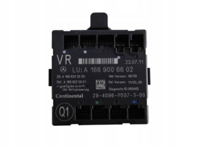 Mercedes ml w166 166 модуль двері праве a1669006602 фото №1