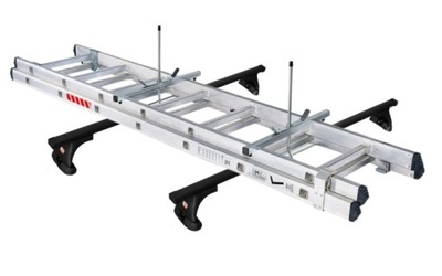 MALETERO DE TECHO + SOPORTE SOPORTE PARA ESCALERA PEUGEOT DE CARGA II 2008-2018  