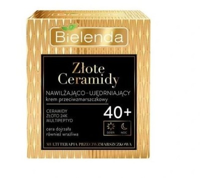 BIELENDA KREM Z CERAMIDAMI 40+ ZŁOTE CERAMIDY PRZECIWSTARZENIOWY