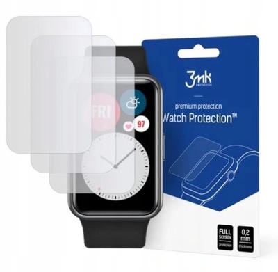 Huawei Watch Fit Elegant - 3mk Watch Protection? v. ARC+