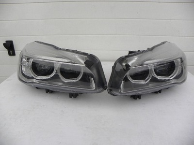 Bmw 2 f45,f46 full-led лампы передние фото №1