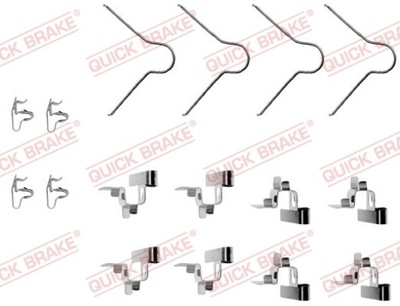 QUICK BRAKE SET INST. PADS BRAKE TOYOTA P. CA - milautoparts-fr.ukrlive.com