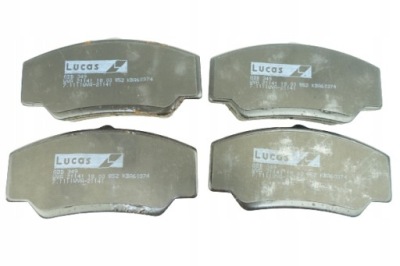 Гальмівні колодки гальмівні перед transit mk2 mk3 gdb349 trw фото №1