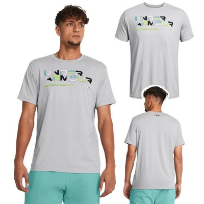 Koszulka T-Shirt męski Under Armour Colorblock 1382829 r. XL