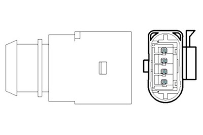 MAGNETI MARELLI SONDA LAMBDA MERCEDES A W168 C CL203 C T-MODEL S203 C  