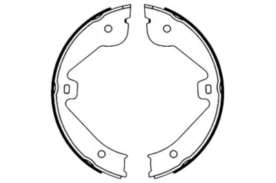 Brembo тормозные колодки тормозные mercedes gl x164 m w16 фото №1