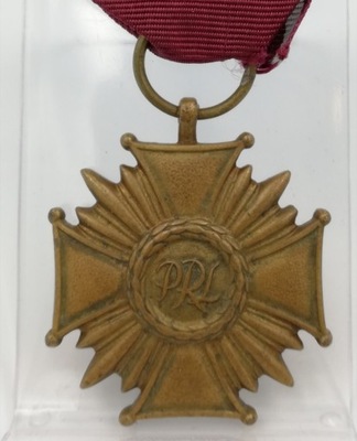 Stary medal odznaczenie Brązowy Krzyż Zasługi PRL