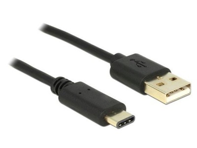 Delock Kabel USB Delock USB-C - USB-A 2.0 2m czarn