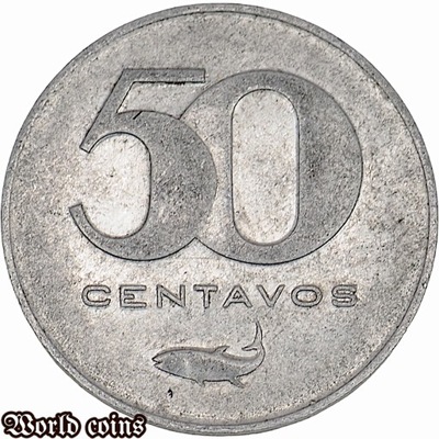 50 CENTAVOS 1977 REPUBLIKA ZIELONEGO PRZYLĄDKA