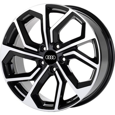 NEW ALLOY WHEELS (TITANIUM) MAKE PLATIN-AUDI 18