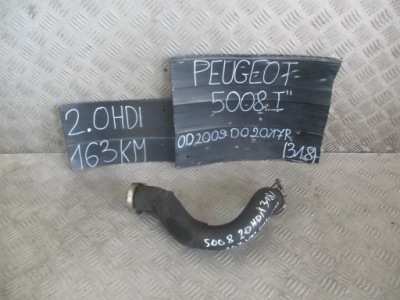 Труба пабтрубок  воздуха peugeot 5008 i 2.0 hdi 09-17 r. hybrid фото №1