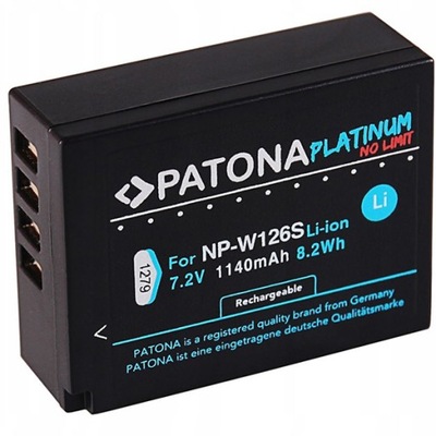 Akumulator Patona PLATINUM NP-W126s do FUJIFILM
