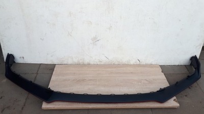 Civic x type r 17- бампер передній накладка нижня фото №1