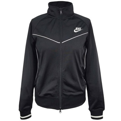 NIKE BLUZA DRESOWA ROZPINANA CZARNA DAMSKA