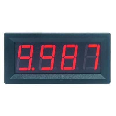 MINI DIGITAL DIODO LUMINOSO LED DISPLAY 4 BITS DC 0-100V VOLTMETER PANEL VOLT VOLTA~82458  