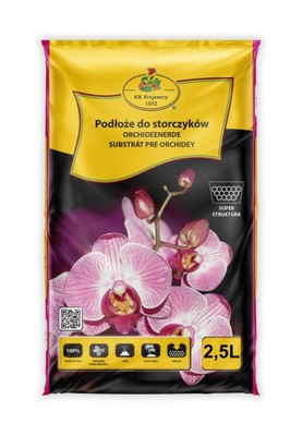 Ziemia Podłoże do storczyków, orchidei 2,5L