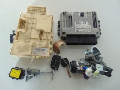 Бортовий комп'ютер 39120-2a221 набір hyundai i40 1.7 crdi фото №1