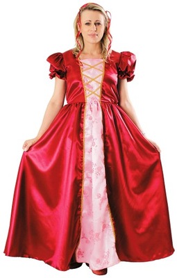 Strój Królowa Dama dworu barok r. M/L przebranie królowej kostium