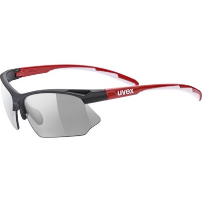 Okulary Uvex Sportstyle 802 V czerwone