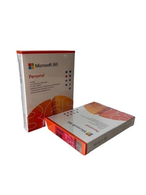 Microsoft Office 365 Personal 5 PC | 1 ROK | PL | BOX