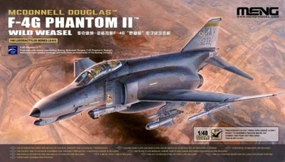 Meng LS-015 McDonnel Douglas F-4G Phantom II Wild Weasel 1/48