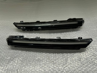 Led w решётка радиатора drl правый левый vw golf 8 viii фото №1