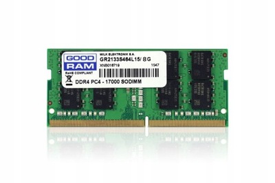 16 GB GOODRAM SODIMM DDR4 2400 MHz CL17 JEDNA KOŚĆ