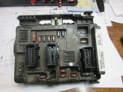 Модуль коробка bsi citroen berlingo 9443498980 фото №1