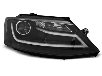 ФОНАРИ ПЕРЕДНЯЯ VW JETTA VI 1.11- TUBE LIGHT ЧЕРНЫЕ