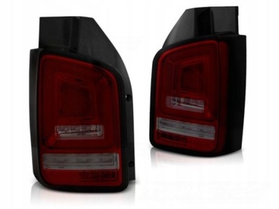 ФОНАРИ DIODOWE VW T5 10-15 RED SMOKE FULL LED (СВЕТОДИОД ) DTS